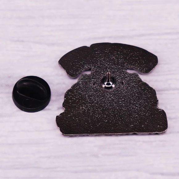 Going to Hell Funny Enamel Pin - Picture 2 of 2